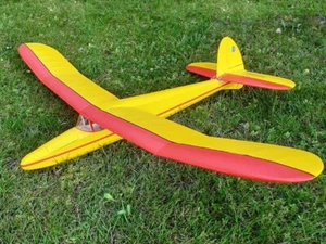 KK Chief ~ Vintage Model Glider RC/Free-flight ~ Laser-cut Balsa Wing RIB SET - Picture 1 of 7
