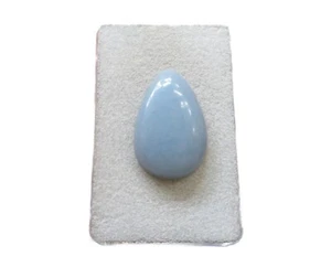 Angelit Anhydrit Angelite Cabochon 27x17,2 mm 22 ct. Nr. U31823 - Bild 1 von 1