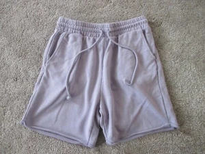 H&M Women's Fleece Cutoff Style Shorts Med. Elastic 32-36 Waist, Drawstring - Picture 1 of 7