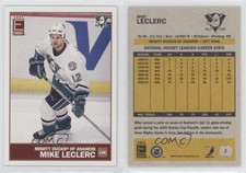 2003-04 Pacific Exhibit Yellow Back Mike Leclerc #2