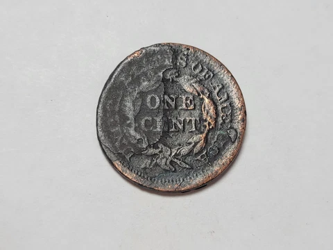 1839-1858 Braided Hair Large Cent FREE SHIPPING Cover