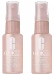 ~ Clinique Moisture Surge Spray Viso Sollievo Pelle Sete 1,0 once/30 ml LOTTO DI DUE - Foto 1 di 1