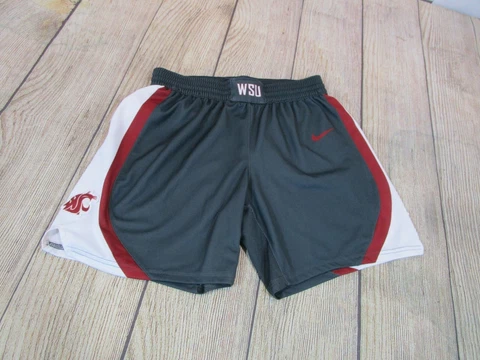Nike Team Hyper Elite Showcase WSU Cougars Grey Basketball Shorts Women's Medium Cover