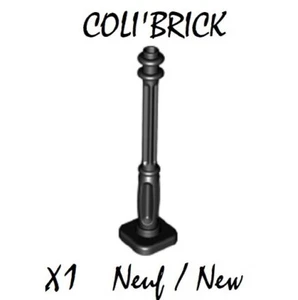 Lego 11062 - 1x Lampadaire / Ständer 2x2x7 Lamp Post 4 Sockel Flöten - schwarz - NEU - Bild 1 von 1