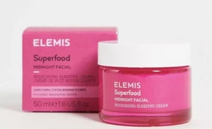 Elemis Superfood Midnight Facial Nourishing Sleeping Cream 50ml Brand New in Box - Picture 1 of 2