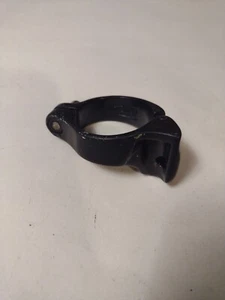 Black Vintage 34.9 Braze On Front Derailleur Adapter Clamp - Picture 1 of 13