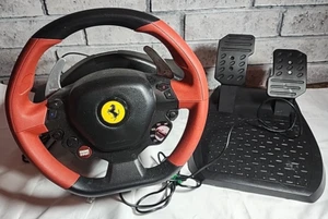 ThrustMaster Ferrari 458 Spider Racing Wheel and Pedals for Xbox One/Windows - Picture 1 of 10