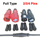 2/3/4 Pins Industrial Grade Electrical Cable Wire Connector For Cable Protection