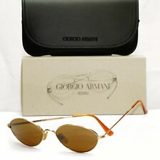 Authentic Giorgio Armani 1997 Vintage Sunglasses Metal Gold Mens Womens 221 816