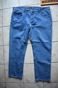 Men's Lee Denim Jeans Pants 46 32 Free Ship 46x32 102100244 Excellent EUC - Picture 1 of 4