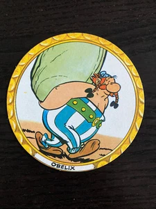 ASTERIX Portrait publicitaire VACHE QUI RIT 1967 OBELIX G1 - Imagen 1 de 2