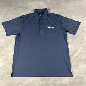Page & Tuttle Cool Swing Golf Polo Shirt Mens Size LARGE DUPONT Logo - Picture 1 of 9