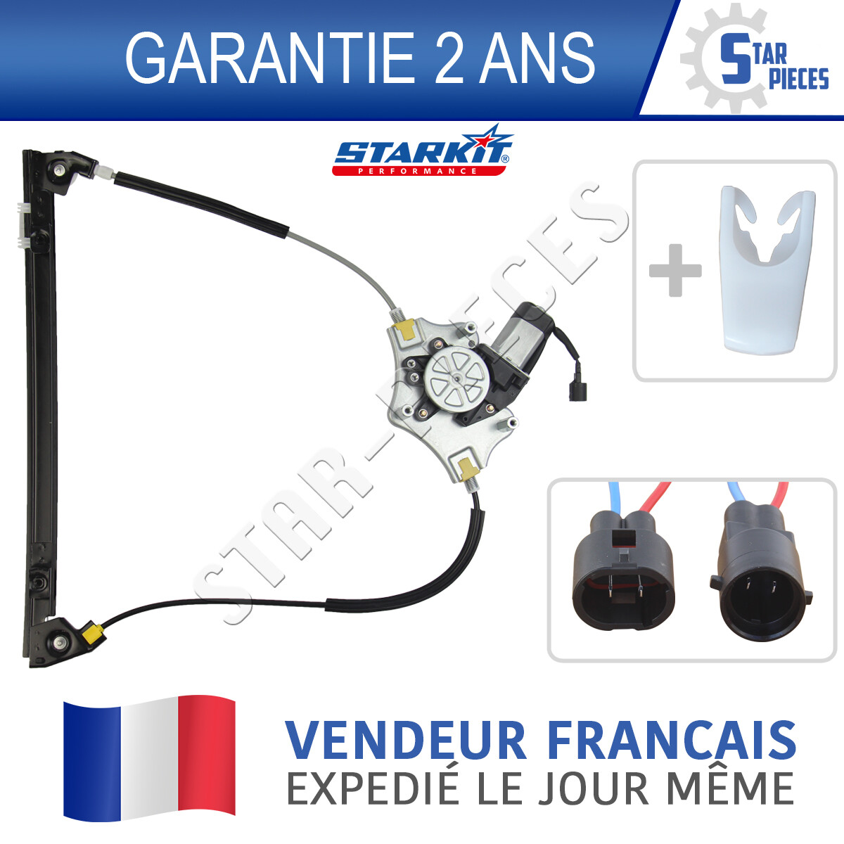Alzacristallo Elettrico Anteriore Sinistro Per Renault Clio II 5 Porte (2001-2005) | Ricambio Lato Guida | Codici OEM Compatibili