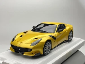 BBR 1/18 Ferrari F12 TDF 2016 Giallo Tristrato (MR AUTOART D&G KYOSHO HH CMC) - Foto 1 di 13