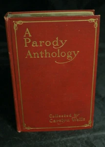 1904 Collected By Carolyn Wells A Parody Anthology Hardcover Scribner Book - Picture 1 of 8