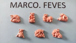 SERIE COMPLETE : PETITS COCHONS TRES COCHONS MOULIN A HUILE 2003 CH - Photo 1/1
