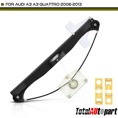 Regulador de janela de energia sem motor traseiro direito para Audi A3 Quattro 2006-2013 - Imagem 1 de 4
