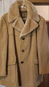 Vintage USED - Groovy Corduroy - Lined Coat  - Medium - Picture 1 of 11