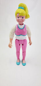Fisher Price Loving Family Teen Doll Blonde Hair with Ponytail & Pink Clothes