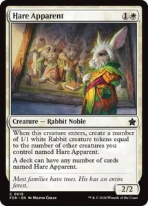 MTG Hare Apparent - FDN Foundations NM - Picture 1 of 1
