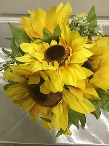 Sunflower BOUQUET bridal bouquet add colors - Picture 1 of 5