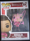 SIGNED Funko Pop! ROCKS ROSALIA #354 AUTOGRAPHED COA AUTHENTICATED
