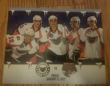 2011-2012 AHL Outdoor Winter Classic Adirondack Lehigh Valley Phantoms SGA photo