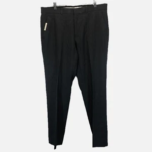 NEW WITH TAGS MEN'S PERRY ELLIS PORT FOLIO PLEATED DRESS PANT-GREY-33W X 30L - Picture 1 of 6