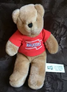 Walkers Limited Edition 50th Birthday Bean Bear ~ 1998 - Vintage ~ Collectable - Picture 1 of 3