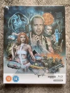 The Fifth Element 4K UHD Bluray Zavvi Exclusive Steelbook OOP Rare Region B - Picture 1 of 4