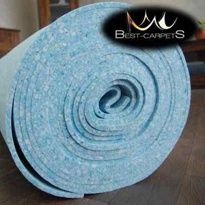 ¡Alfombra de espuma de lujo de la mejor calidad base azul! Espesor suave debajo del pie 10 mm - Imagen 1 de 1