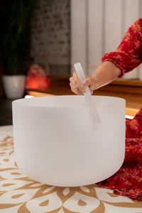 CSBM16D3 MEINL Sonic Energy 16 " Crystal Singing Bowl,Tone D3,440 Hz,Sakralcha - Picture 1 of 5