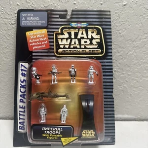 1997 Micro Machines Action Fleet STAR WARS Imperial Troops BATTLE PACK #17 - Picture 1 of 6