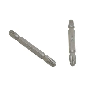 SP303D-10PK 3# Phillips Double End Screwdriver Bits - 3 Inch Long - 10 - Picture 1 of 5