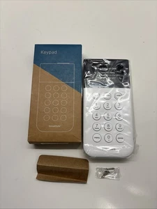 SimpliSafe Wireless Touch-to-Wake White Home Security Keypad (KP3-W) - Picture 1 of 5