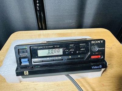 [COMO NUEVO] Sony EV-C8U Video 8 Cassette Grabadora Reproductor Cubierta Encendido (No probado) #MS Foto 1 de 4