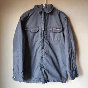 Dickies Jacke Herren Größe M grau Canvas Stepp gefüttert Kapuze Outdoor Arbeitskleidung - Bild 1 von 14