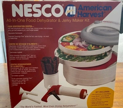 NUEVO NESCO American Harvest FD-61 Deshidratador de Alimentos y Cecinadora Foto 1 de 2
