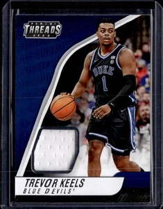 2022 Panini Chronicles Draft #TH-TKE Trevor Keels Threads Rookie Memorabilia - Picture 1 of 2