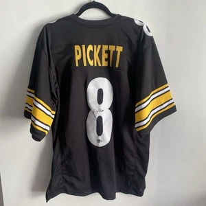 Kenny Pickett #8 Pittsburgh Steelers XL handsigniertes Beckett Witnessed Trikot - Bild 1 von 12