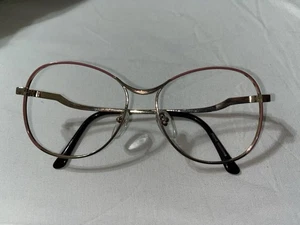 80’s Vintage Metro-Welltest 18k EGP Gold Metal ELLA Frame Sonnenbrille 54 18 135 - Bild 1 von 9