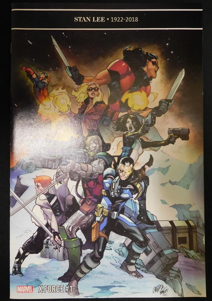 X-FORCE 1-10 MARVEL COMIC SET COMPLETE LGY 232-240 BRISSON BURNETT 2019 VF/NM - Image 1 of 1