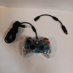 Xbox 360 Afterglow Wired Controller w/ USB Adapter Crisp Sticks & Buttons AS-IS - Picture 1 of 6