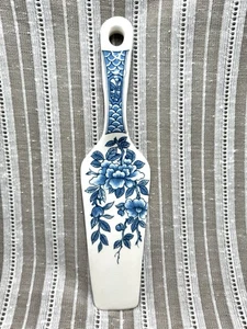 De colección James Kent Antiguo Foley Imari Flores Azules Servidor de Pasteles Porcelana Inglaterra - Imagen 1 de 5