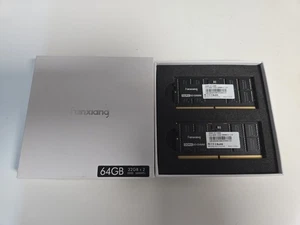 Fanxiang 64GB (2x32GB) 5600mt/s DDR5 SODIMM Memory RAM Stick for Laptop Notebook - Picture 1 of 4