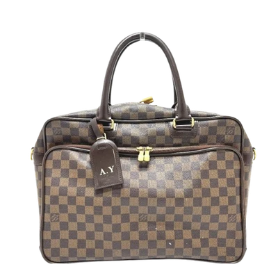 Bolsa de negócios Louis Vuitton Damier Plane Icare N23252 marrom unissex - Imagem 1 de 4