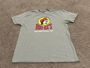BUC-EES Logo SEVIERVILLE TENNESSEE T-Shirt Grau Herren Large Kurzarm - Bild 1 von 5
