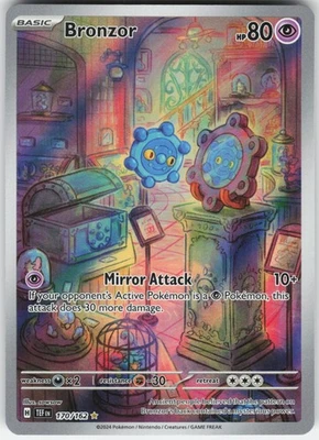 Bronzor - Illustration Rare SV05: Temporal Forces 170/162 LP-NM - Image 1 of 2