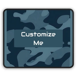 Tapis de Souris Prénom Personnalisé, Décoration Bureau Camouflage Personnalisé - Photo 1/5