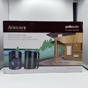 Polk Audio Atrium5 | Outdoor Lautsprecher (Paar) | Weiß | NEU - Bild 1 von 12